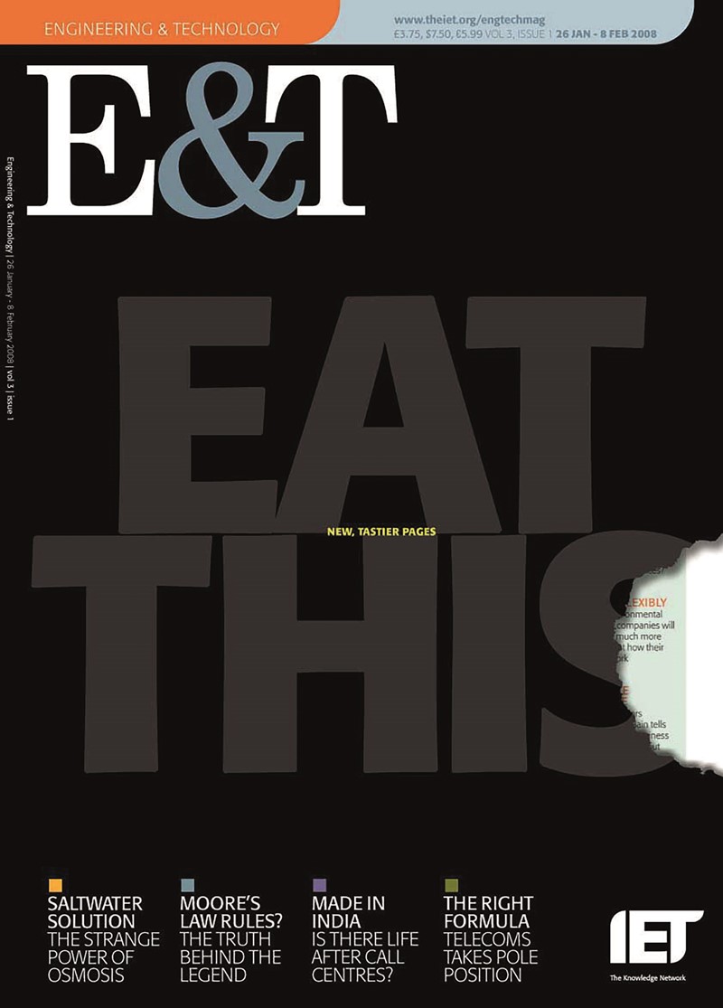 First issue of E&T